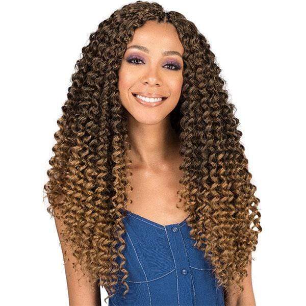 [3 Pack Deal] Bobbi Boss African Roots Collection Crochet Braid - BRAZILIAN DEEP TWIST 18" - Image 2