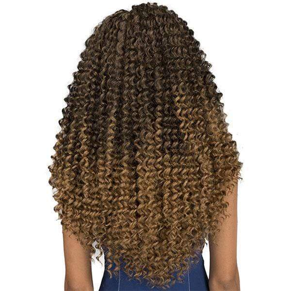 [3 Pack Deal] Bobbi Boss African Roots Collection Crochet Braid - BRAZILIAN DEEP TWIST 18" - Image 4