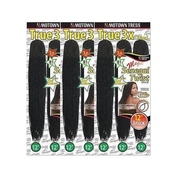 [3 PACK DEAL] Motown Tress Senegal Twist Braid - CST. MEGA 12 - Image 2
