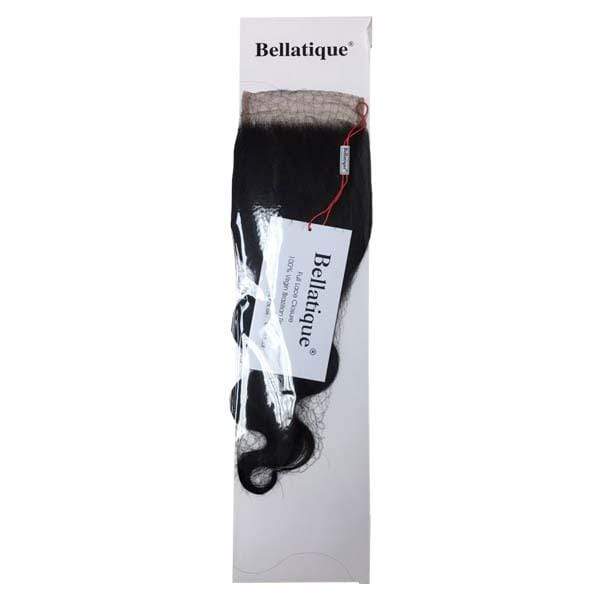 Bellatique 100% Virgin Brazilian Remy 4x4 Full Lace Closure - BODY WAVE - Image 2