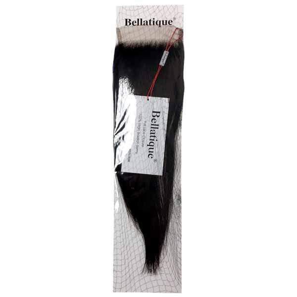 Bellatique 100% Virgin Brazilian Remy 4x4 Full Lace Closure - STRAIGHT - Image 2