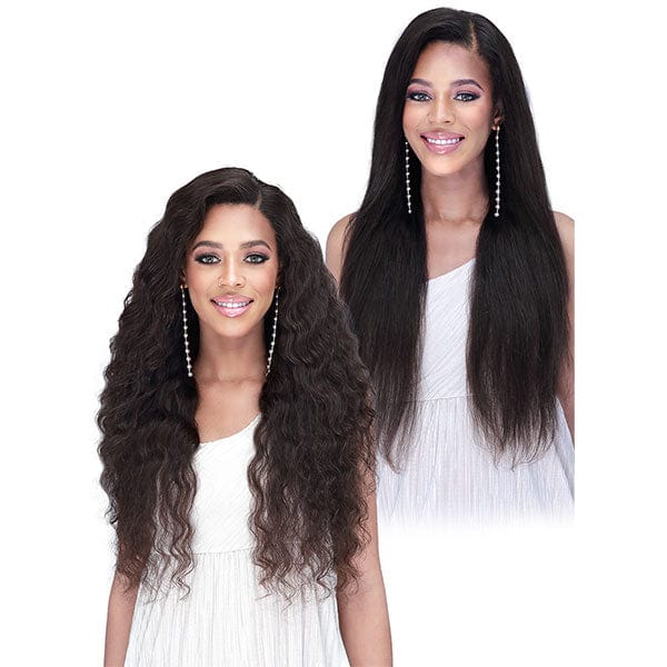 Bobbi Boss 100% Human Hair 13X4 360 Swiss Lace Front Wig - MHLF519L WW BRAELYNN 24 - Image 2