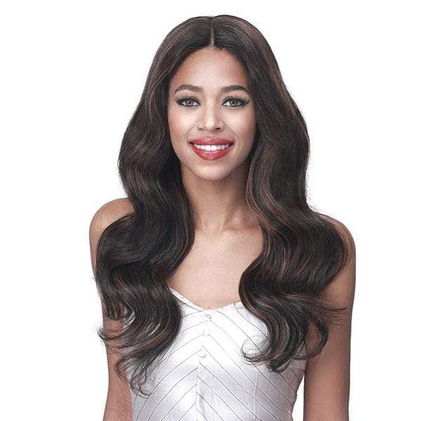 Bobbi Boss 100% Human Hair Lace Front Wig - MHLF492 NATURAL WAVE 18" - Image 2