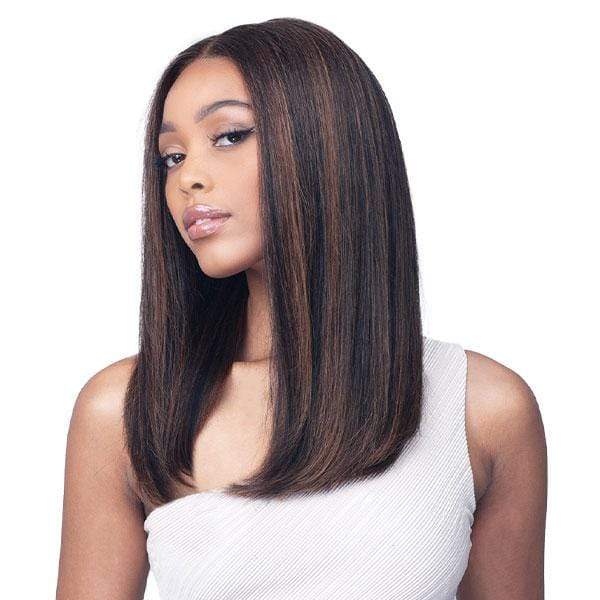 Bobbi Boss 100% Human Hair Lace Front Wig - MHLF589 STRAIGHT 18 - Image 2