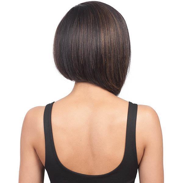 Bobbi Boss 100% Human Hair Sleek Bob Lace Front Wig - MHLF402 HH NADINE SHORT - Image 3