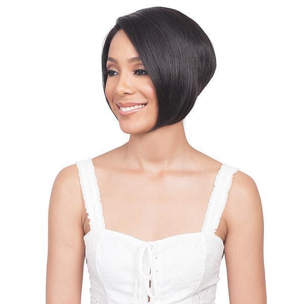 Bobbi Boss 100% Human Hair Sleek Bob Lace Front Wig - MHLF403 HH SHANTEL - Image 2