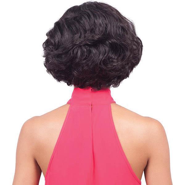Bobbi Boss 100% Brazilian Human Hair 4x4 Hand-Tied Swiss Lace Wig - MHLF500 DUNN - Image 2