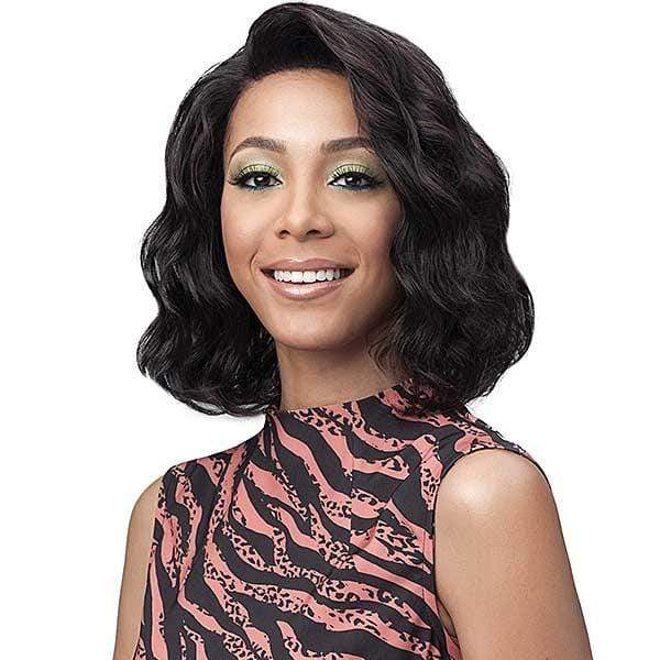 Bobbi Boss 100% Brazilian Virgin Remy Bundle Hair Full Lace Wig - BNGLWOC12 OCEAN WAVE 12" - Image 2