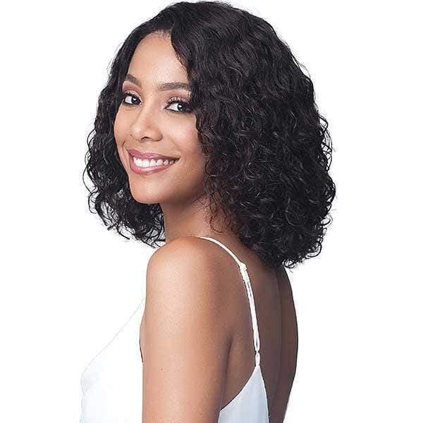 Bobbi Boss 100% Remi Hair Deep Part Lace Front Wig - MHLF422 WATER CURL 12 - Clearance - Image 2