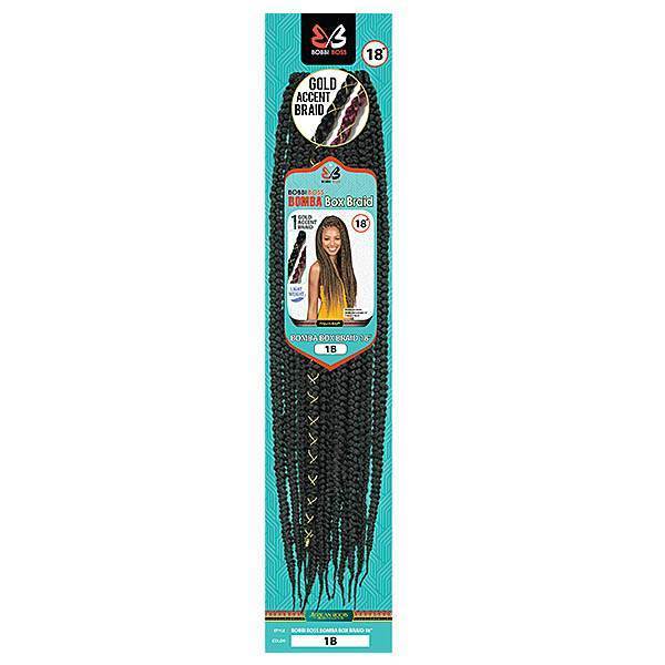 Bobbi Boss African Roots Collection Crochet Braid - BOMBA BOX BRAID 18" - Image 5