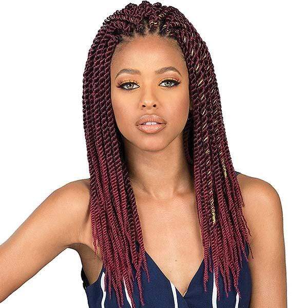 Bobbi Boss African Roots Collection Crochet Braid - BOMBA SENEGAL TWIST 18" - Image 3