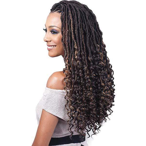 Bobbi Boss African Roots Crochet Braid - BNULCGD20 NU LOCS CURLY TIPS 20" - Image 3