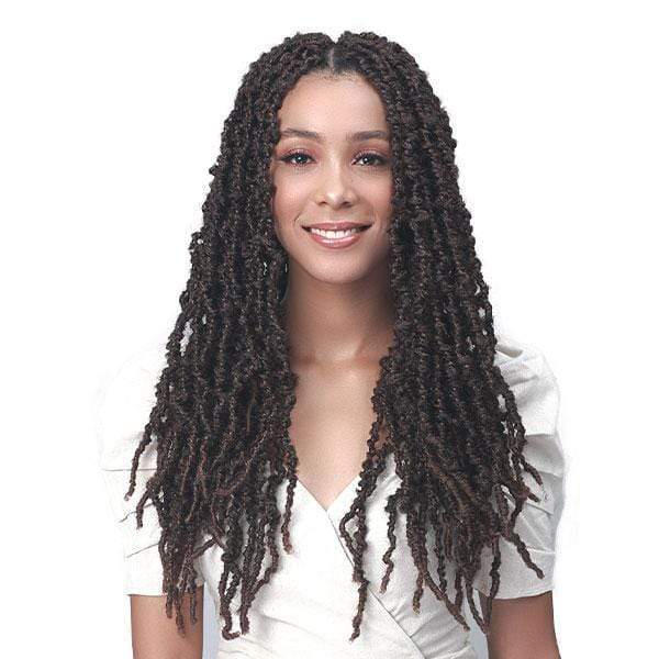 Bobbi Boss Butterfly Locs Pre-Loop Crochet Braid - NU LOCS DISTRESSED STYLE 18" - Image 2