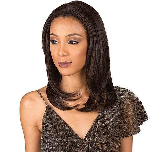 Bobbi Boss Designer Mix Human Hair Blend Full Hand-Tied Lace Front Wig - MBDLF001 SABRINA - Image 2