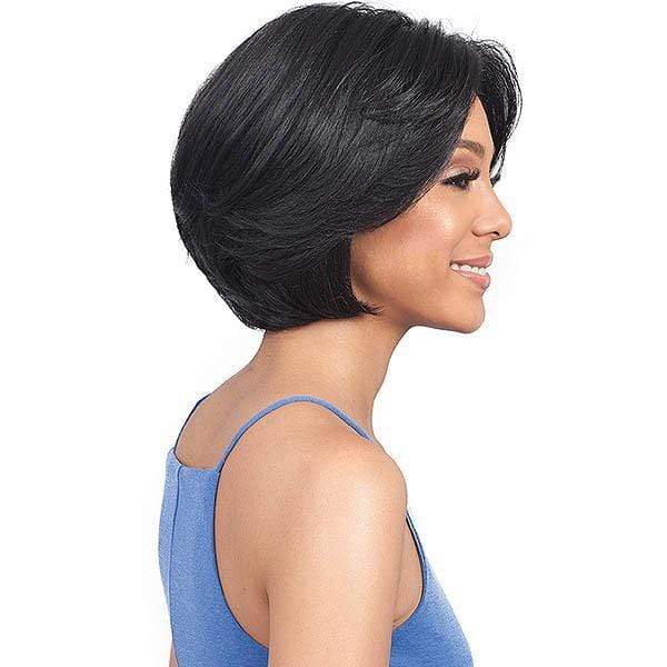 Bobbi Boss Designer Mix Human Hair Blend Full Hand-Tied Lace Front Wig - MBDLF003 RIA - Image 2