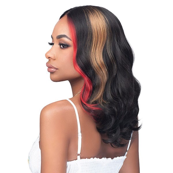 Bobbi Boss Designer Mix Human Hair Blend HD Lace Wig - MOGL101 LIV - Image 2