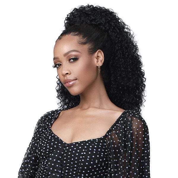 Bobbi Boss Drawstring Ponytail Speedy Updo - SPUP45 Jerry Curl 26" - Image 3