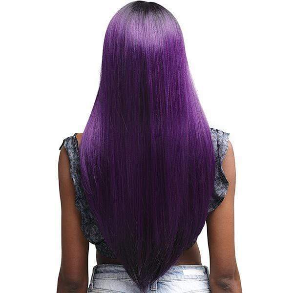 Bobbi Boss Human Hair Blend 13X4 Swiss Lace Front Wig - MBLF180 DAYANA - Unbeatable - Image 3