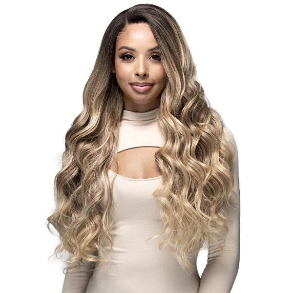 Bobbi Boss Human Hair Blend 13X4 Swiss Lace Front Wig - MBLF403 HANNIE - Image 2
