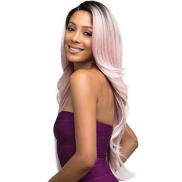 Bobbi Boss Human Hair Blend 13X4 Swiss Lace Front Wig - MLF320 PENELOPE - Unbeatable - Image 2