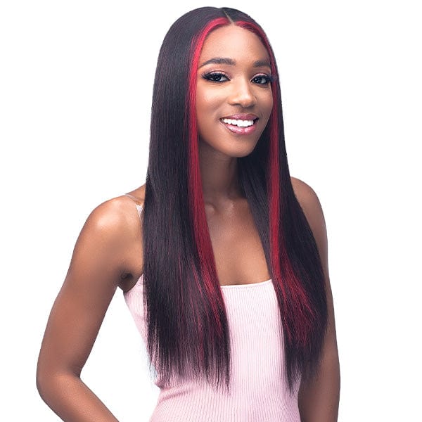 Bobbi Boss Human Hair Blend 13X7 Glueless Frontal Lace Wig - MBLF007 MABLE - Image 2