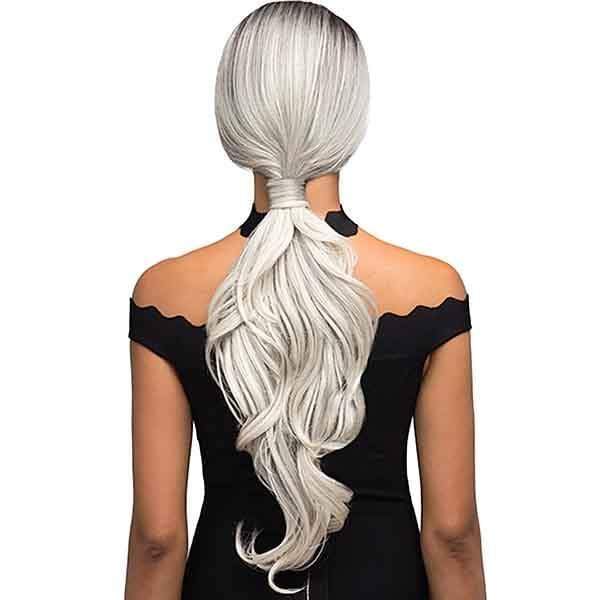 Bobbi Boss Human Hair Blend 360 Lace Front Wig - MBLF360 DINAH - Image 4