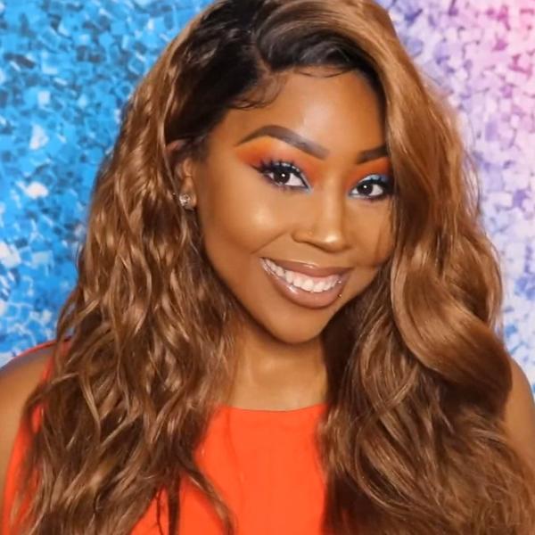 Bobbi Boss Human Hair Blend 360 Swiss Lace Wig - MBLF270 AMBRA - Image 3