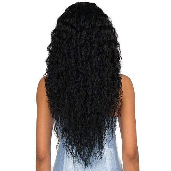 Bobbi Boss Human Hair Blend 4X4 Swiss Lace Front Wig - MBLF120 KIANA - Image 3