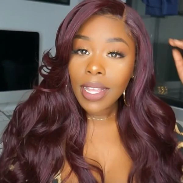 Bobbi Boss Human Hair Blend Deep Part Lace Front Wig - MBLF300 MIKAYLA - Image 4
