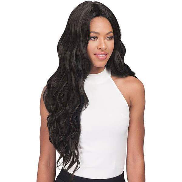 Bobbi Boss Human Hair Blend Deep Part Swiss Lace Front Wig - MBLF140 FREYA - Image 2
