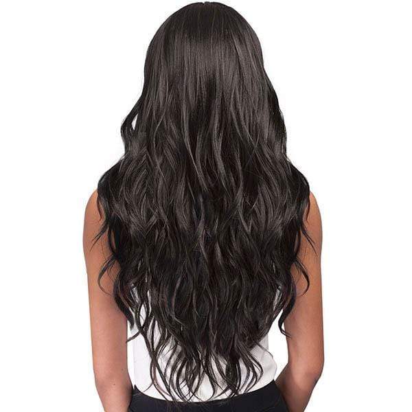 Bobbi Boss Human Hair Blend Deep Part Swiss Lace Front Wig - MBLF140 FREYA - Image 3
