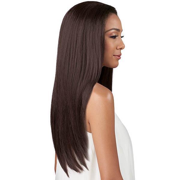 Bobbi Boss Human Hair Blend Deep Part Swiss Lace Front Wig - MBLF20 ZIA - Image 3