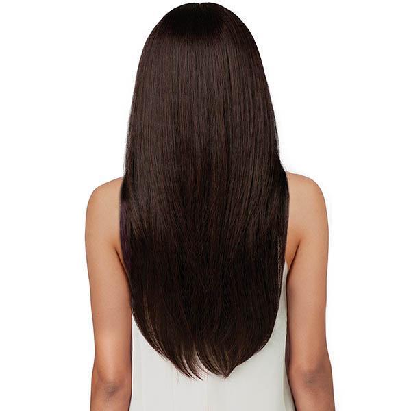 Bobbi Boss Human Hair Blend Deep Part Swiss Lace Front Wig - MBLF20 ZIA - Image 4