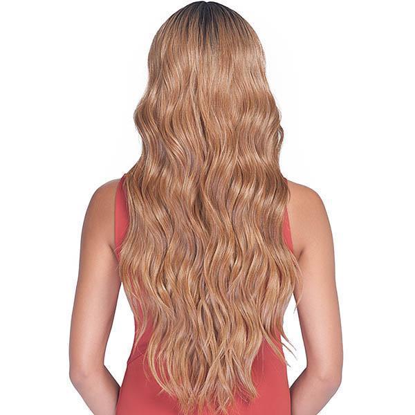 Bobbi Boss Human Hair Blend Deep Part Swiss Lace Front Wig - MBLF210 MORA - Image 3