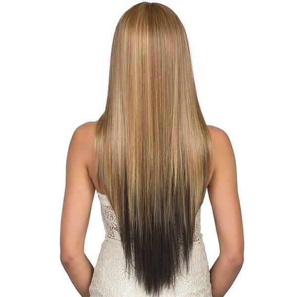 Bobbi Boss Human Hair Blend Deep Part Swiss Lace Front Wig - MBLF30 LIA - Image 3