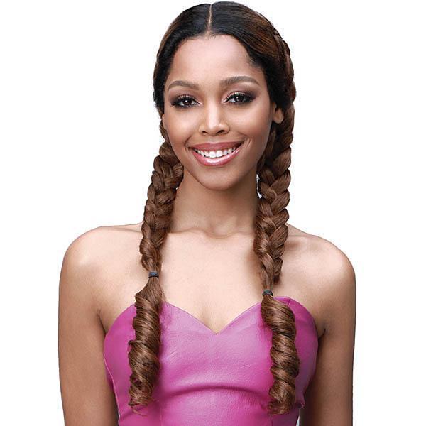 Bobbi Boss Human Hair Blend Extreme Part Lace Front Wig - MBLF250 JOLENE - Image 2
