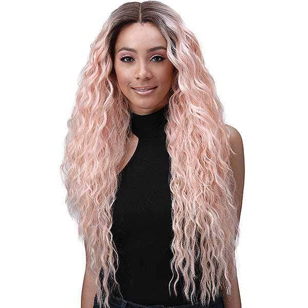 Bobbi Boss Human Hair Blend Pre-Plucked Swiss Lace Front Wig - MBLF280 IVANA - Image 2