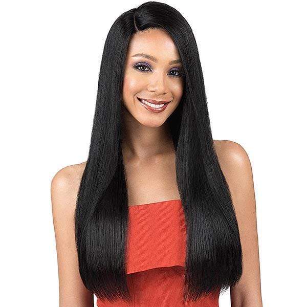 Bobbi Boss Indiremi 100% Virgin Remy Hair 4x4 Deep Lace Wig - MHRLF009 NATURAL STRAIGHT 26 - Image 2