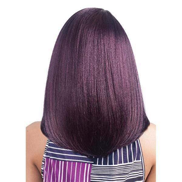 Bobbi Boss Human Hair Blend 4x4 Swiss Lace Front Wig - MBLF100 ARIANO - Unbeatable - Image 3