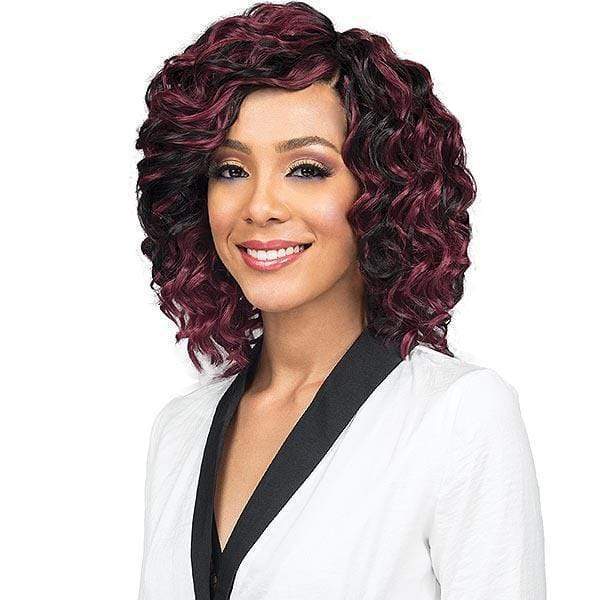 Bobbi Boss Miss Origin Designer Mix Human Hair Blend Short Weave - OCEAN WAVE 3PC + Free Closure - Image 4