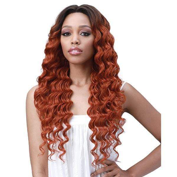 Bobbi Boss Miss Origin Human Hair Blend 13X6 Frontal Lace Wig - MOGLWOC26 OCEAN WAVE 26 - Image 2