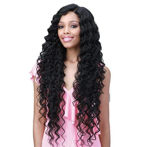 Bobbi Boss Miss Origin Human Hair Blend 13X6 Frontal Lace Wig - MOGLWOC32 OCEAN WAVE 32 - Clearance - Image 2