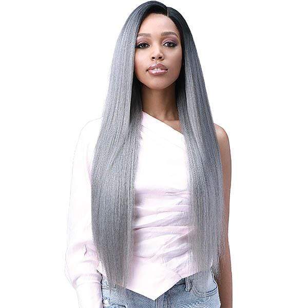 Bobbi Boss Miss Origin Human Hair Blend 13X6 Frontal Lace Wig - MOGLWST32 NATURAL STRAIGHT 32 - Image 2