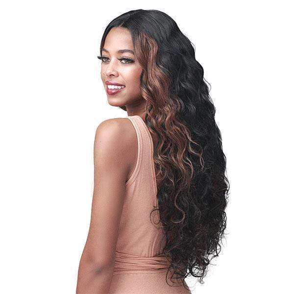 Bobbi Boss Miss Origin Human Hair Blend 5" Deep Parts Wig - MOGLWFW24 FRENCH WAVE 24 - Image 2