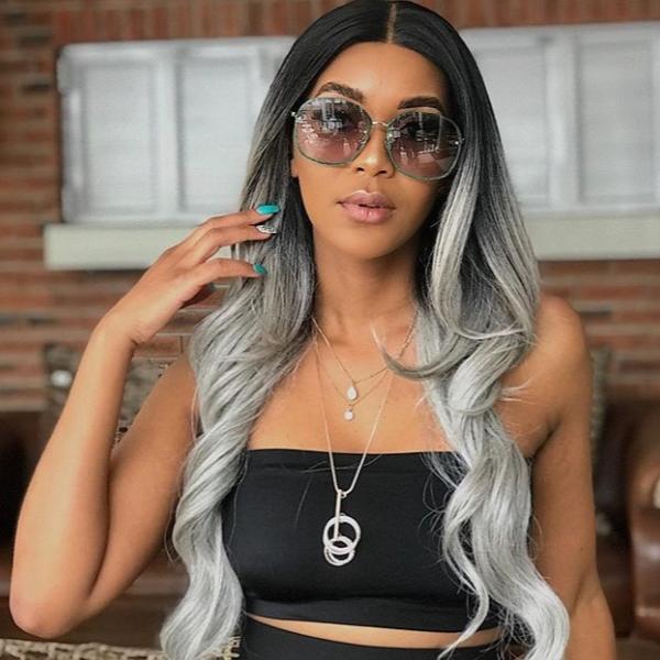 Bobbi Boss Synthetic 13x4 Hand-Tied Swiss Lace Front Wig - MLF224 KEESHANA - Image 2