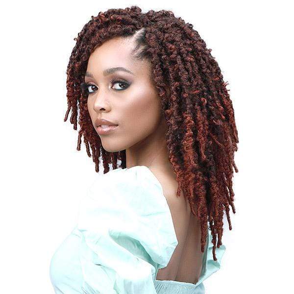 Bobbi Boss Pre-Loop Crochet Braid - 3X CALIF. BUTTERFLY LOCS 10" - Image 3