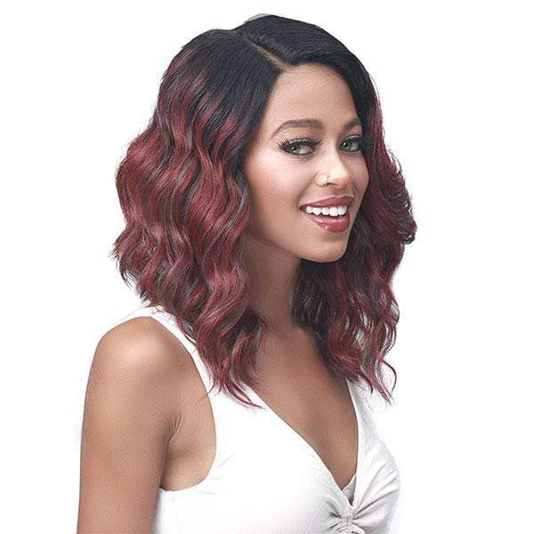 Bobbi Boss Premium Synthetic 4.5" Deep Part Lace Front Wig - MLF487 HENNA - Image 2