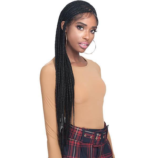 Bobbi Boss Premium Synthetic Braided 13x7 Lace Front Wig - MLF511 SIMONE - Image 2
