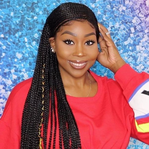 Bobbi Boss Premium Synthetic Braided 13x7 Lace Front Wig - MLF512 PATRA - Image 2