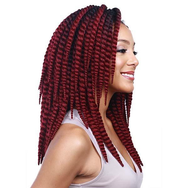 Bobbi Boss Senegalese Twist Braid - SENEGAL BOMBA SKINNY TWIST 12" 3PC - Image 2